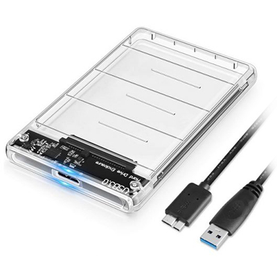 Caja EXTERNA acrílica sata 2,5