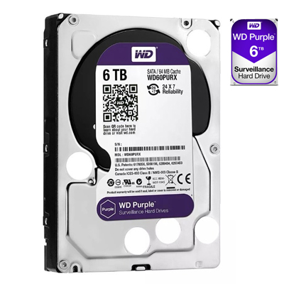 DISCO DURO WD PURPURA 6TB