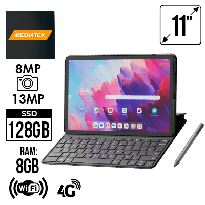 TABLET LENOVO TAB K11 + FOLIO CASE + LAPIZ TB330XU LTE 4G