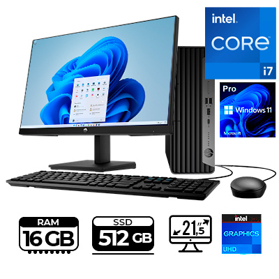 COMPUTADOR HP PRO SFF 400 G9 I7-13TH